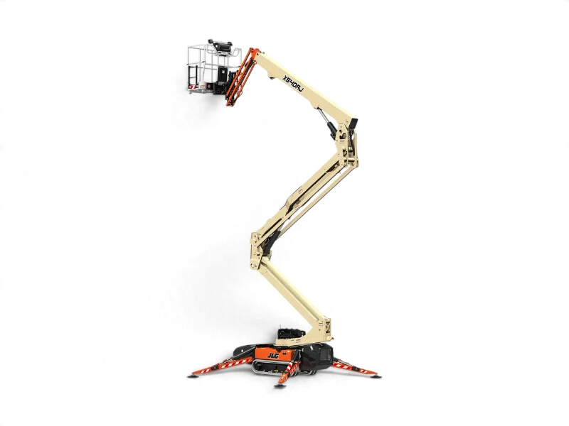 Plataforma JLG sobre orugas compactas